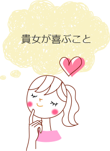 貴方が喜ぶこと